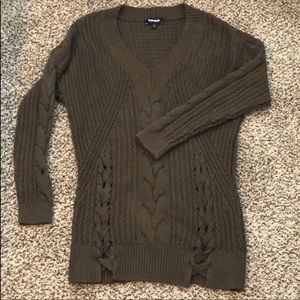 Express Cable Knit Sweater